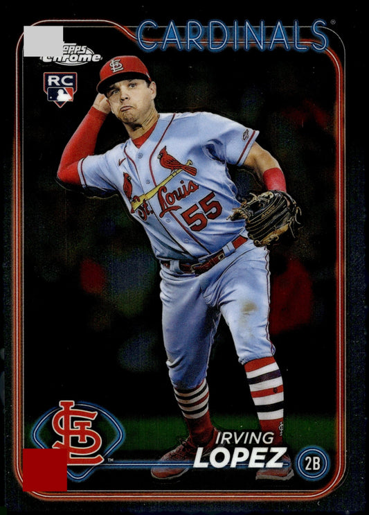 Irving Lopez 2024 Topps Chrome RC 95 1 - Collector Store LLC