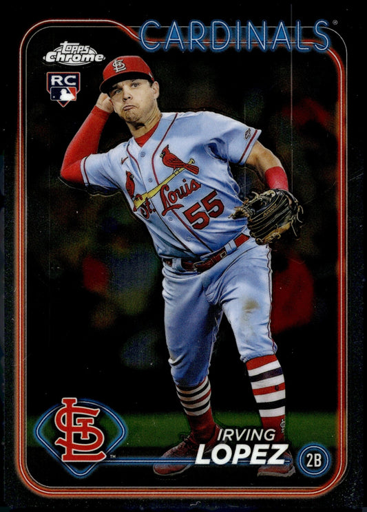 Irving Lopez 2024 Topps Chrome RC 95 2 - Collector Store LLC