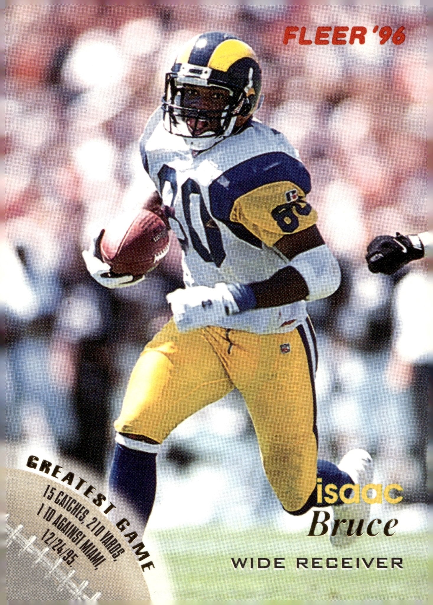 Isaac Bruce Football Lot of 10 – Collector Store LLC