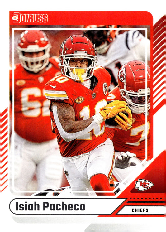 Isiah Pacheco 2024 Panini Donruss #27 - Collector Store LLC