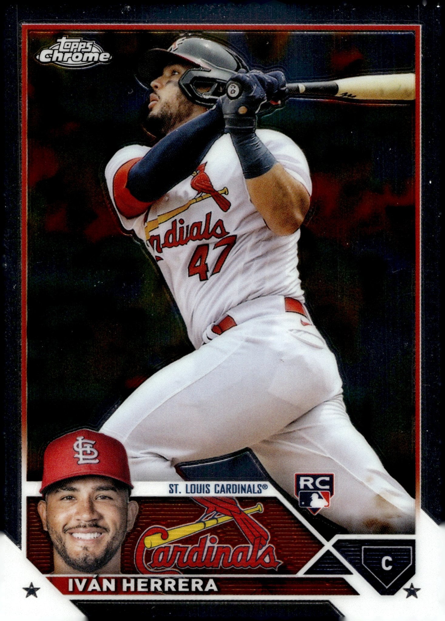 Ivan Herrera 2023 Topps Chrome RC 177 - Collector Store LLC