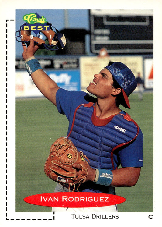 Ivan Rodriguez 1991 Classic Best RC 136 - Collector Store LLC