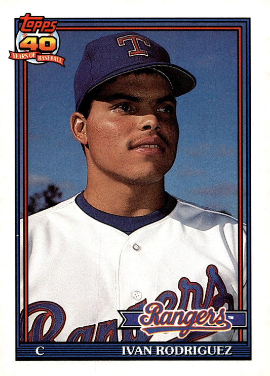 Ivan Rodriguez 1991 Topps Traded RC #101T #1 - Collector Store LLC