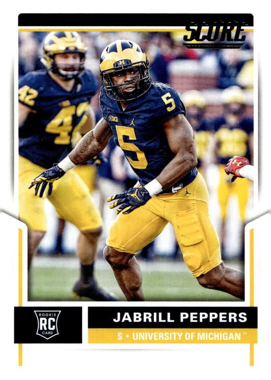 Jabrill Peppers 2017 Panini Score RC #357 - Collector Store LLC