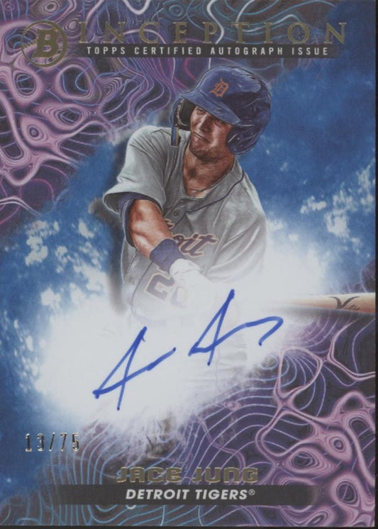 Jace Jung 2023 Bowman Inception Auto 13/75 PPA - JJ - Collector Store LLC