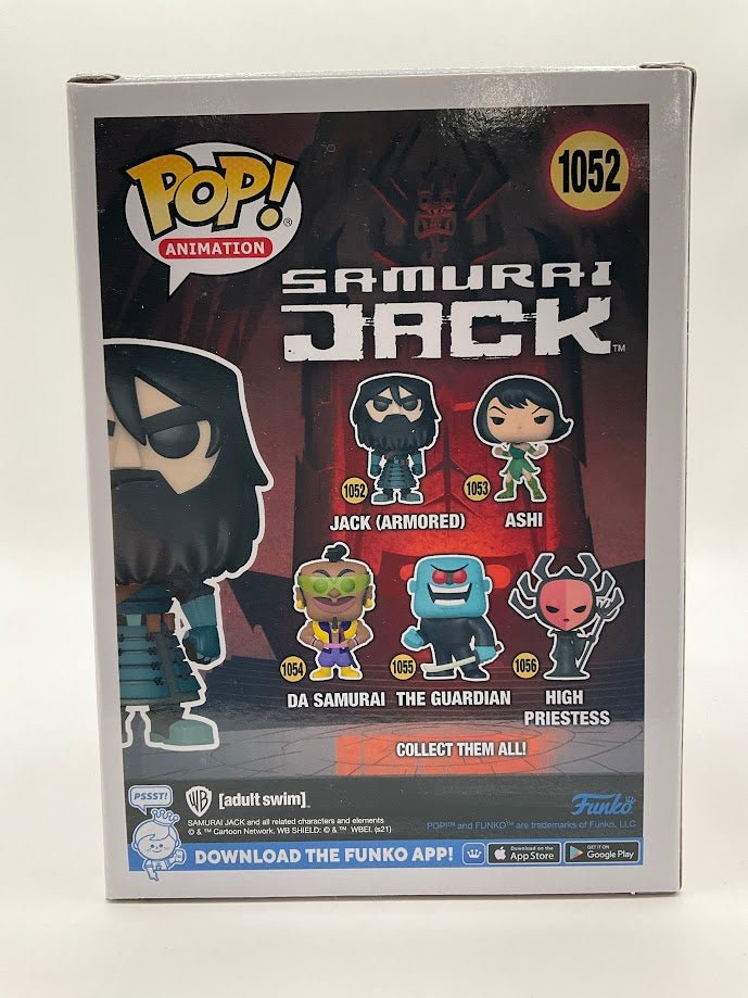 Jack (Armored) Funko Pop! Samurai Jack #1052 - Collector Store LLC