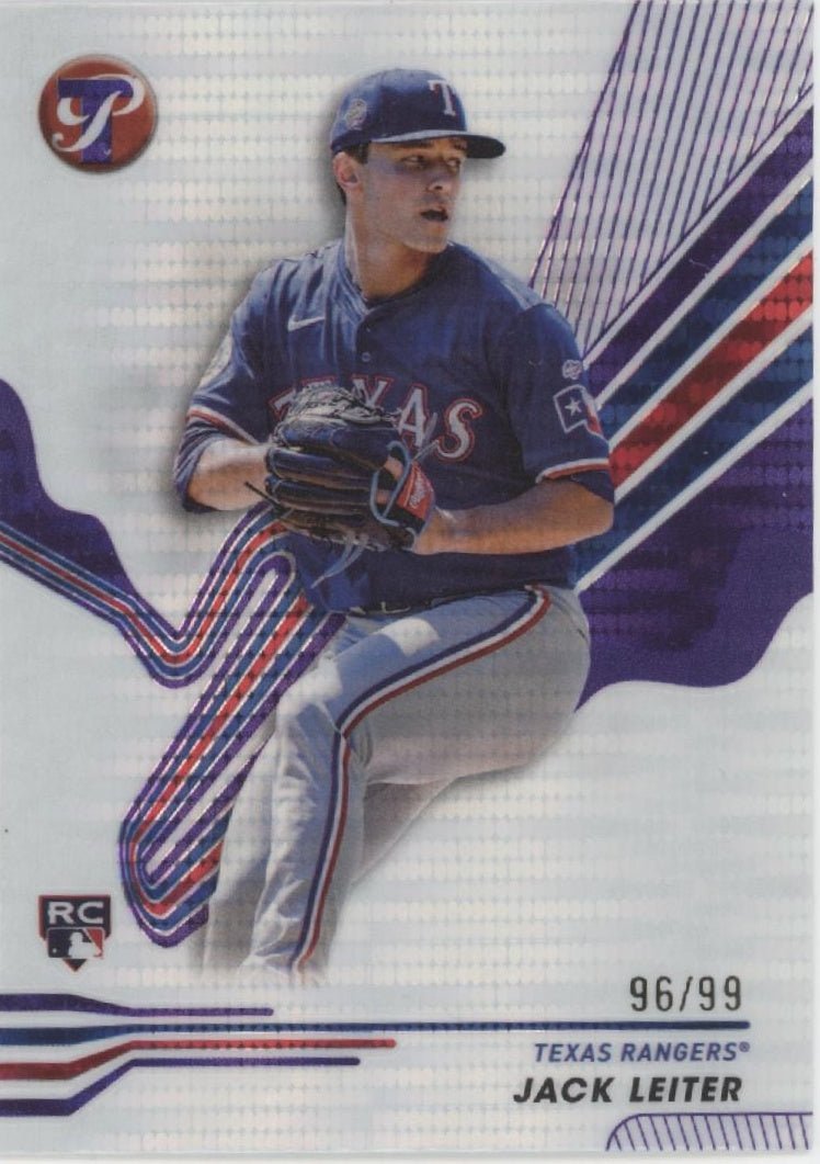 Jack Leiter 2024 Topps Pristine Purple Refractor RC 69/99 #237 - Collector Store LLC