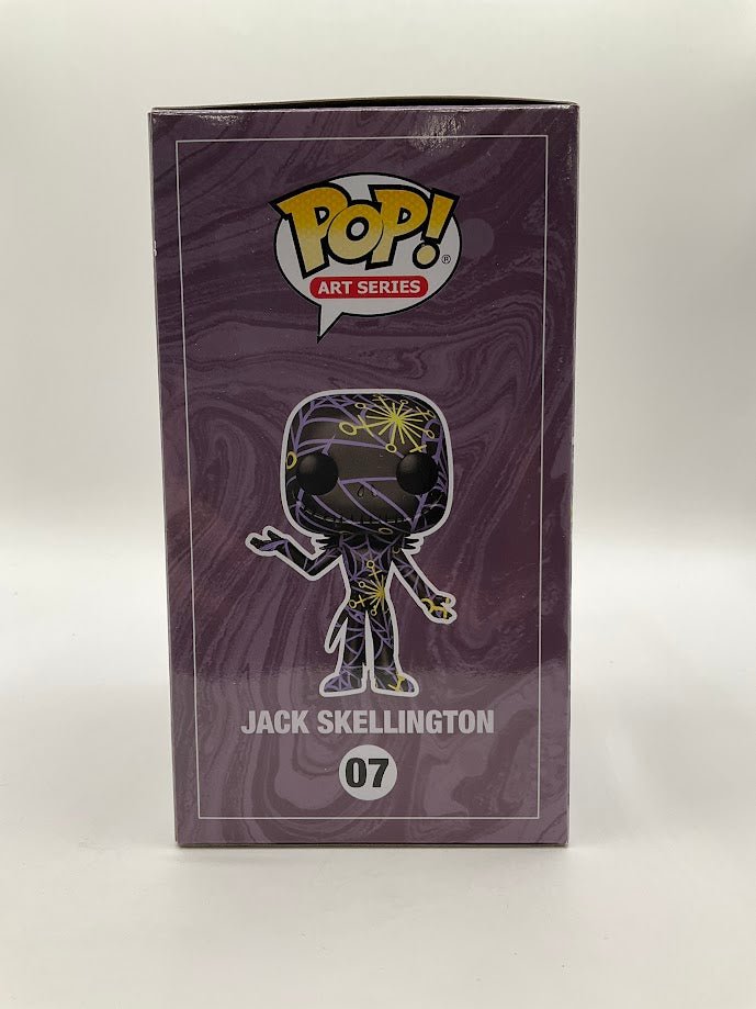 Jack Skellington Funko Pop! Disney #07 Art Series Hot Topic Exclusive - Collector Store LLC