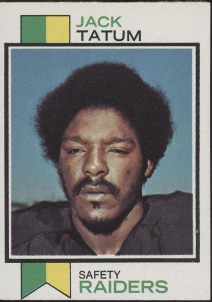 Jack Tatum 1973 Topps RC #288 Oakland Raiders VG - EX #2 - Collector Store LLC