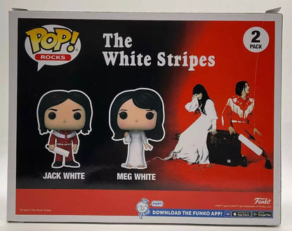 Jack White & Meg White Funko Pop! The White Stripes 2 Pack - Collector Store LLC