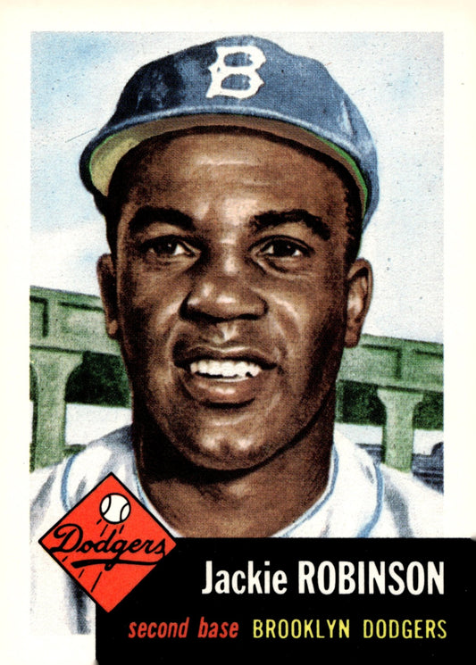 Jackie Robinson 1991 Topps '53 Reprint #1 #1 - Collector Store LLC