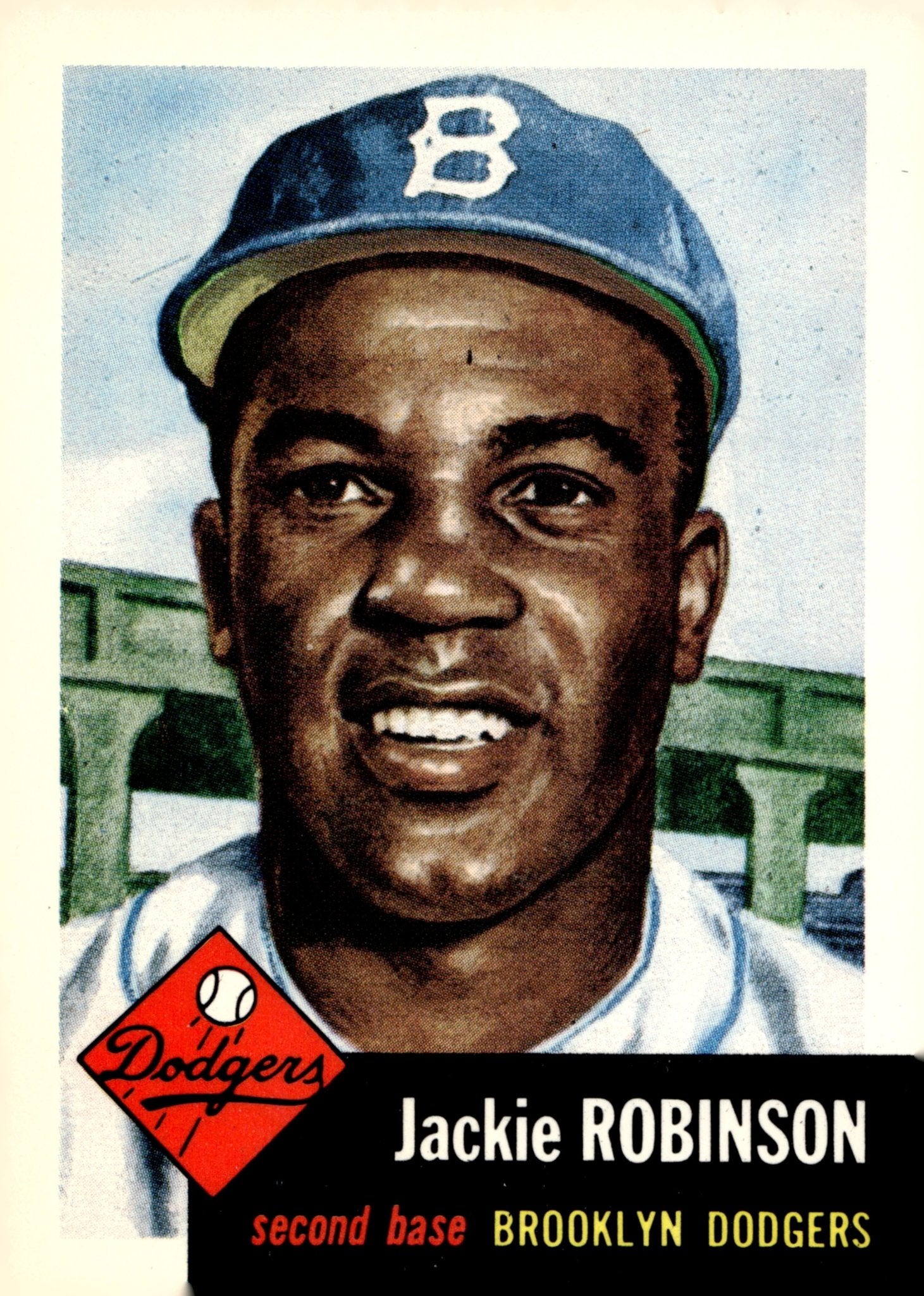 Jackie Robinson 1991 Topps '53 Reprint #1 #2 - Collector Store LLC