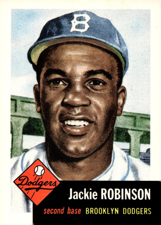 Jackie Robinson 1991 Topps '53 Reprint #1 #3 - Collector Store LLC