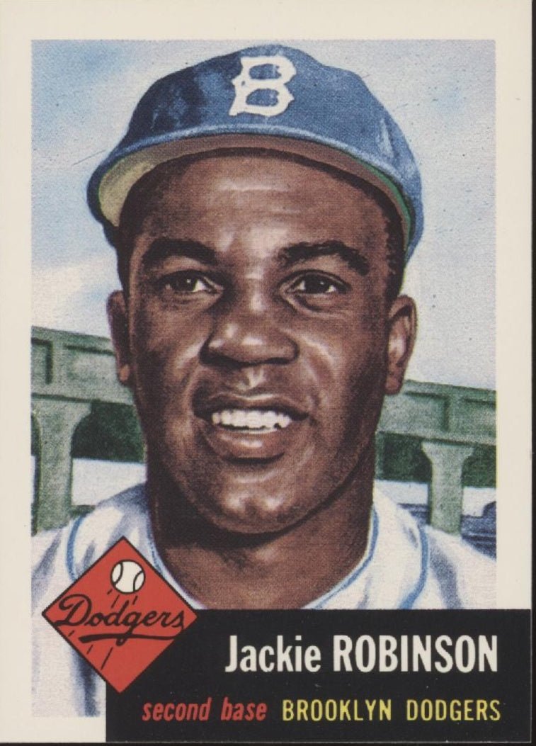 Jackie Robinson 1991 Topps '53 Reprint #1 #3 - Collector Store LLC