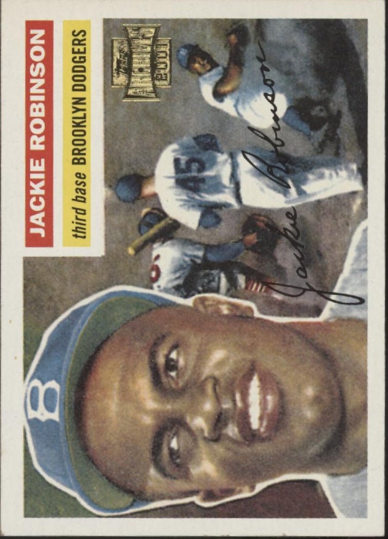 Jackie Robinson 2001 Topps Archives Reprint #410 - Collector Store LLC