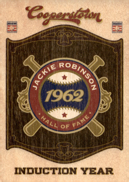 Jackie Robinson 2012 Panini Cooperstown Hall of Fame Induction Year 9 - Collector Store LLC