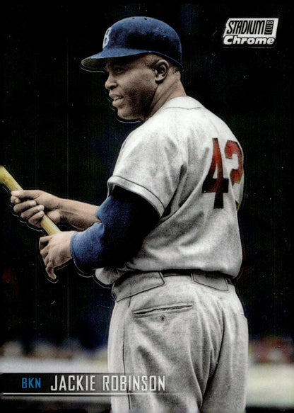 Jackie Robinson 2021 Topps Stadium Club Chrome 184 - Collector Store LLC