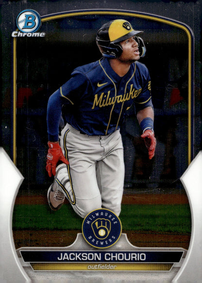 Jackson Chourio 2023 Bowman Chrome BCP - 76 - Collector Store LLC