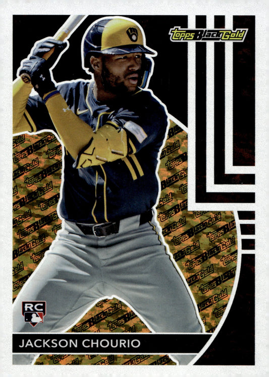 Jackson Chourio 2024 Topps Black Gold RC #BG - 25 - Collector Store LLC