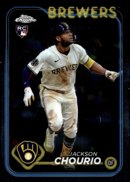 Jackson Chourio 2024 Topps Chrome RC #USC18 #1 - Collector Store LLC