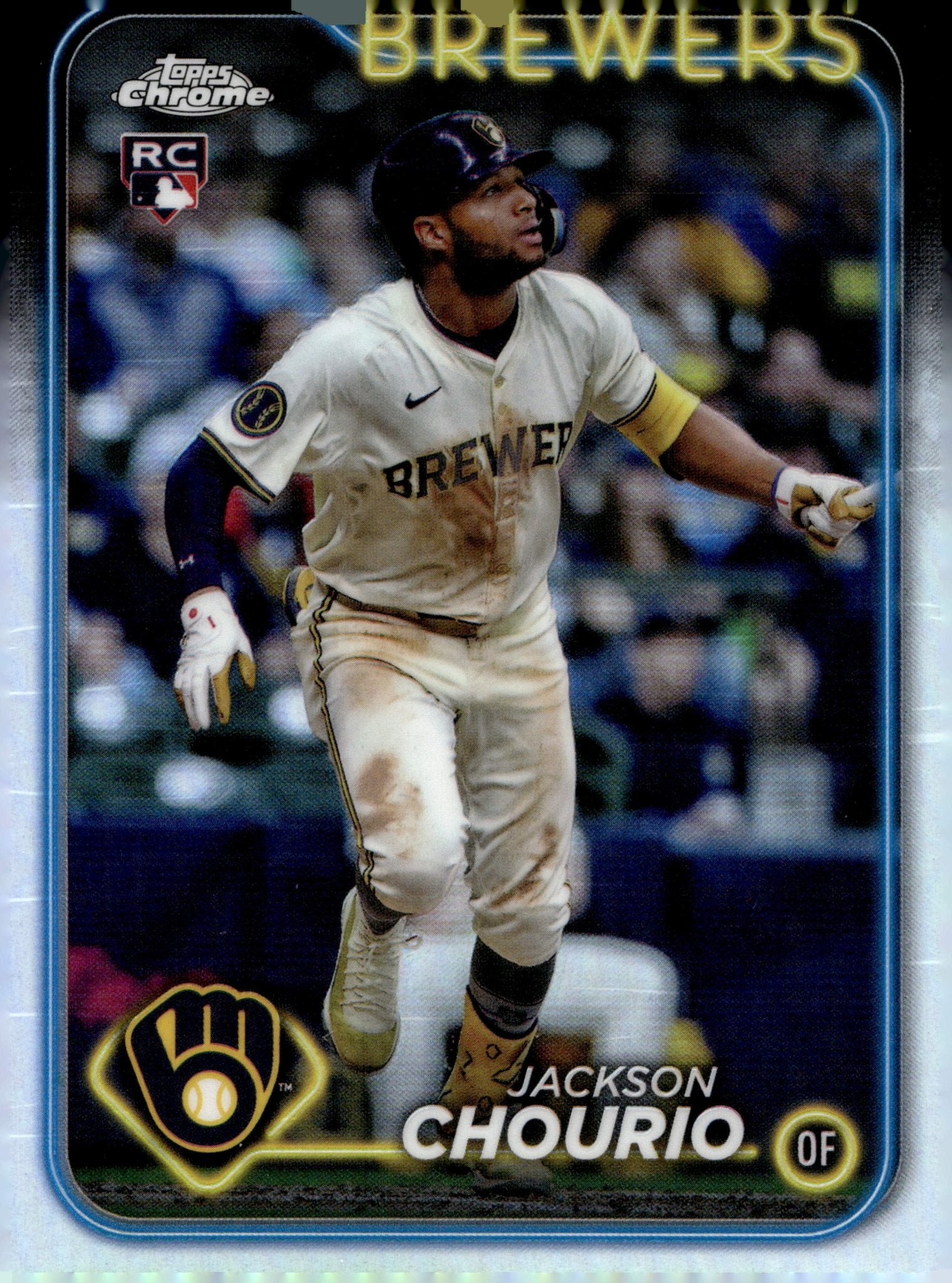 Jackson Chourio 2024 Topps Chrome Refractor RC #USC18 - Collector Store LLC