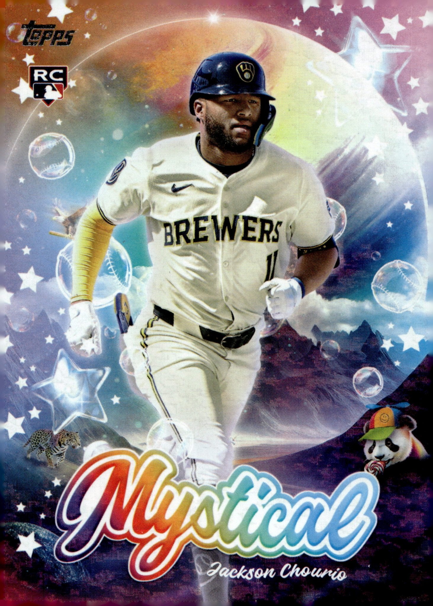 Jackson Chourio 2024 Topps Update Series Mystical RC #MYS - 20 - Collector Store LLC