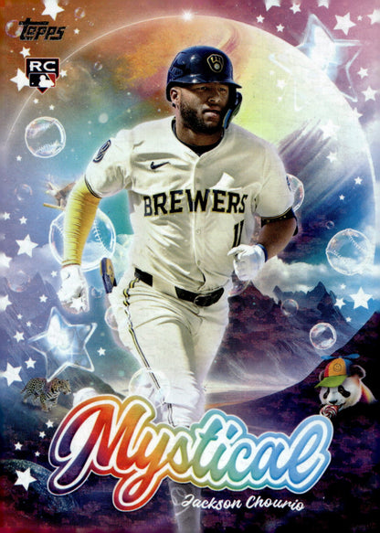 Jackson Chourio 2024 Topps Update Series Mystical RC #MYS - 20 - Collector Store LLC