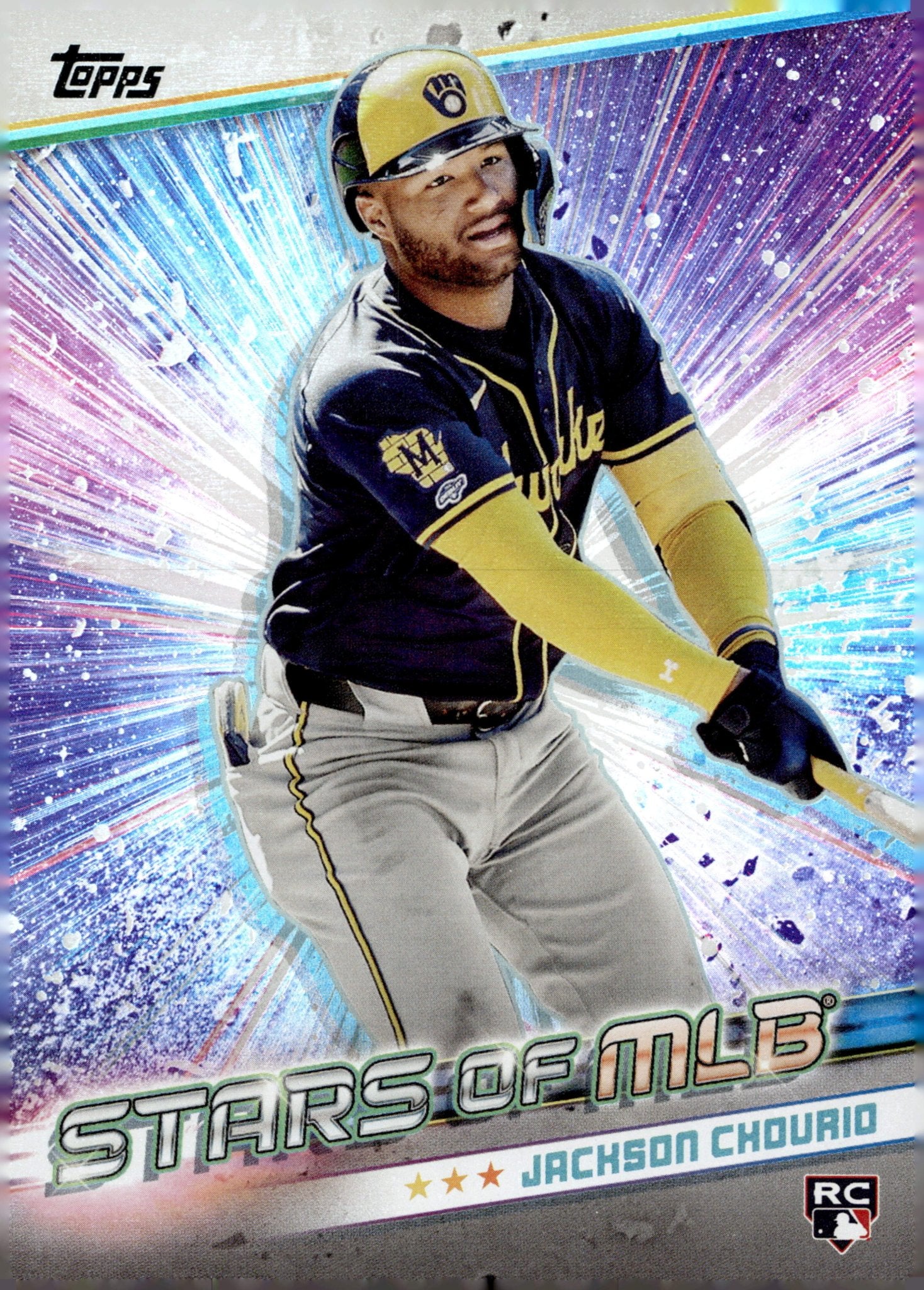 Jackson Chourio 2024 Topps Update Series Stars of MLB RC SMLB - 84 1 - Collector Store LLC