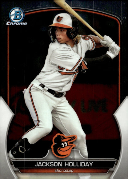 Jackson Holliday 2023 Bowman Chrome BDC - 118 - Collector Store LLC