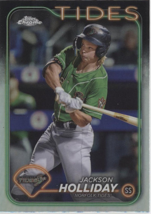 Jackson Holliday 2024 Topps Chrome Pro Debut Refractor #PDC - 27 - Collector Store LLC