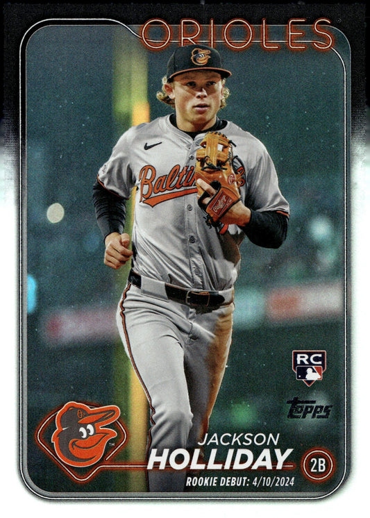 Jackson Holliday 2024 Topps Update Series RC Foil #US97 - Collector Store LLC