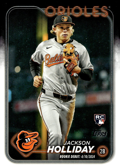 Jackson Holliday 2024 Topps Update Series RC #US97 #4 - Collector Store LLC