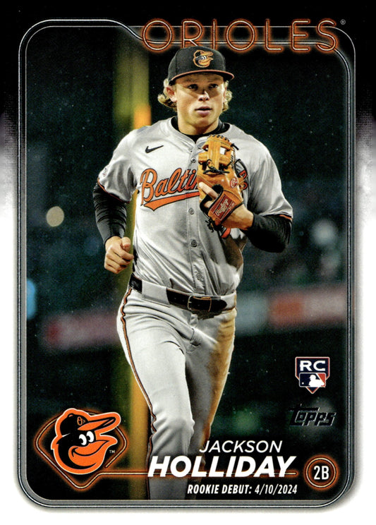 Jackson Holliday 2024 Topps Update Series RC #US97 #4 - Collector Store LLC