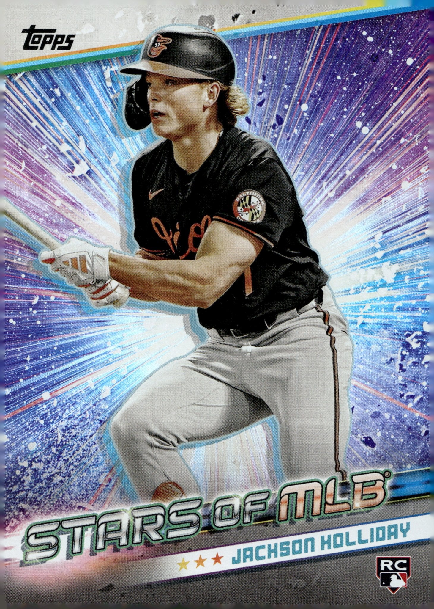 Jackson Holliday 2024 Topps Update Series Stars of MLB Foil RC #SMLB - 83 #4 - Collector Store LLC