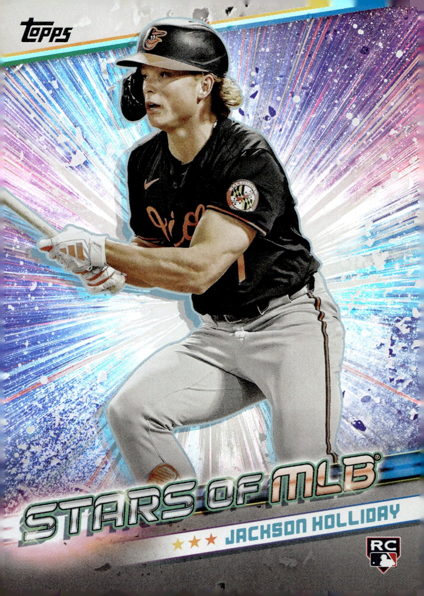 Jackson Holliday 2024 Topps Update Series Stars of MLB Foil RC #SMLB - 83 #5 - Collector Store LLC