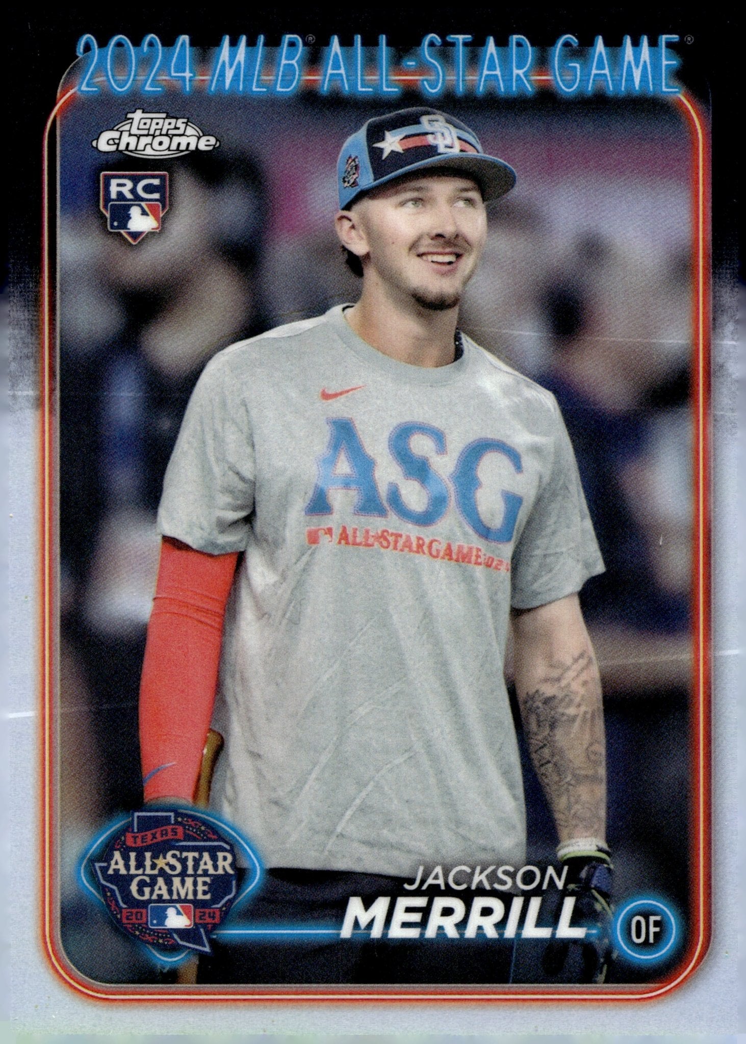 Jackson Merrill 2024 Topps Chrome All Star Game Refractor ASGC - 49 3 - Collector Store LLC