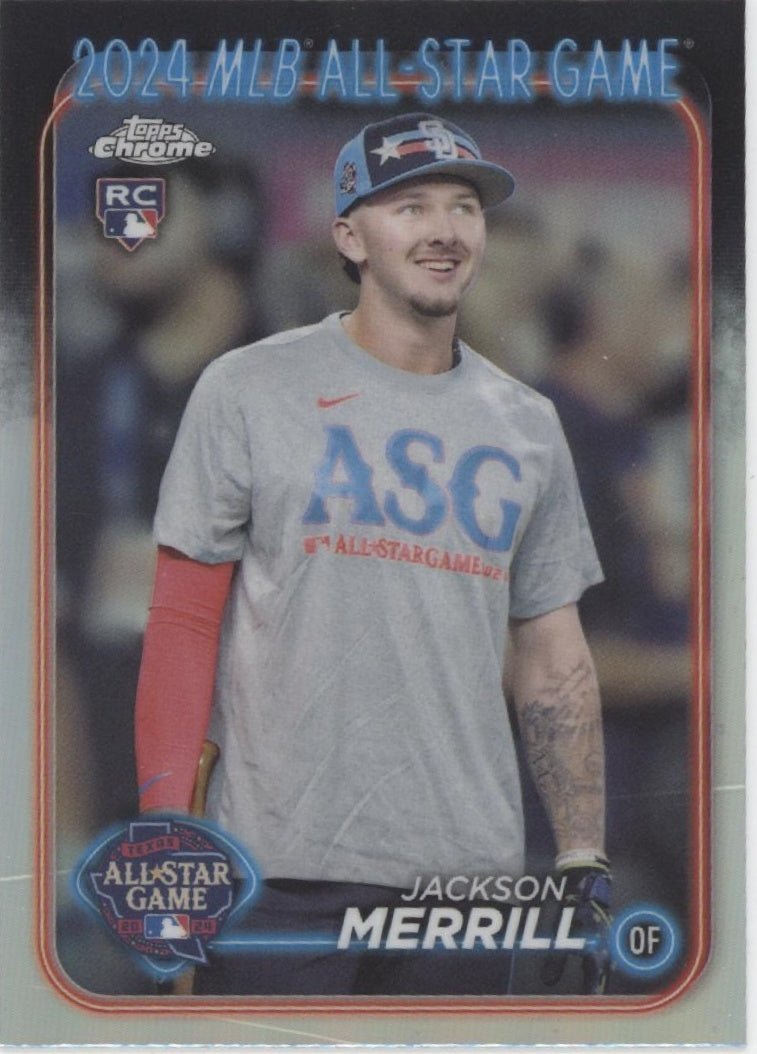 Jackson Merrill 2024 Topps Chrome All Star Game Refractor RC #ASGC - 49 - Collector Store LLC