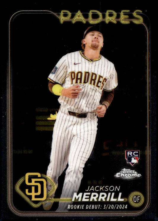 Jackson Merrill 2024 Topps Chrome RC #USC57 #1 - Collector Store LLC