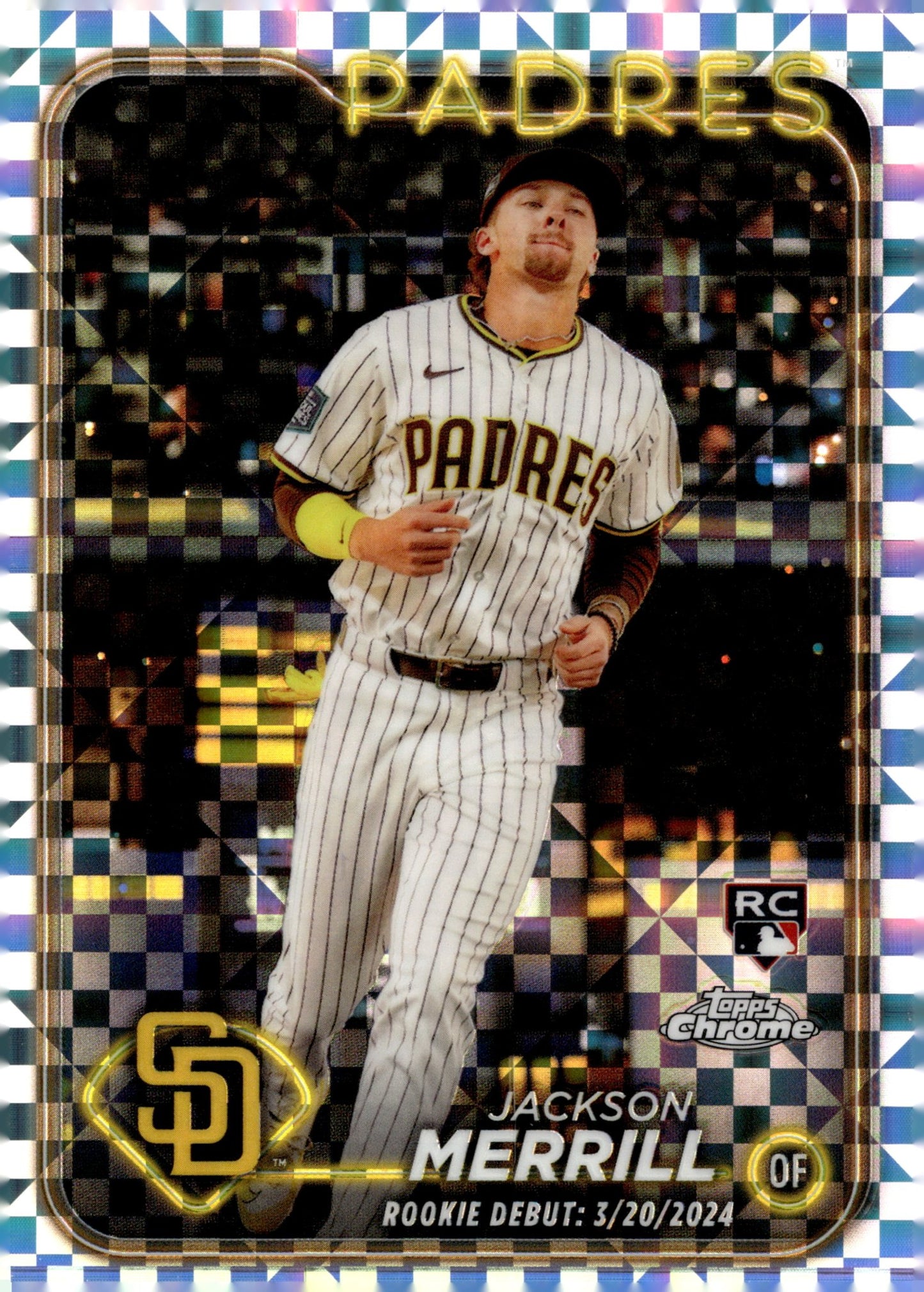 Jackson Merrill 2024 Topps Chrome Xfractor Refractor RC #USC57 - Collector Store LLC