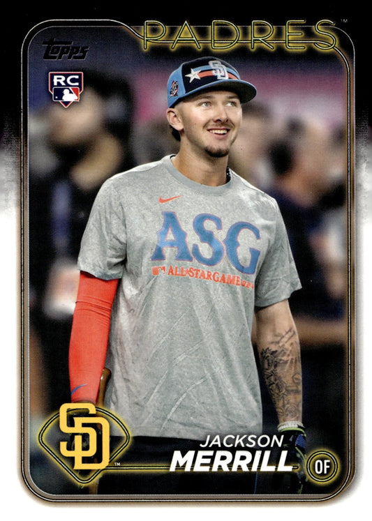 Jackson Merrill 2024 Topps Update Series All Star Game ASG - 49 - Collector Store LLC