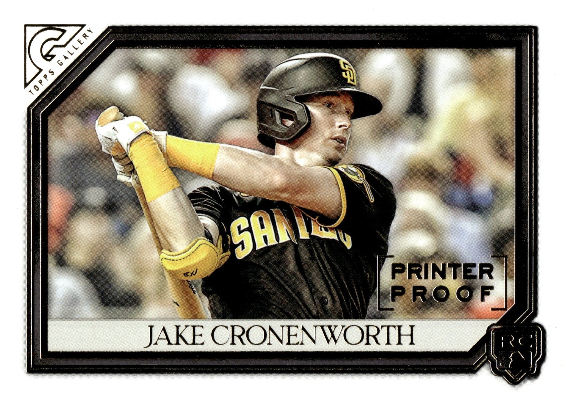 Jake Cronenworth 2021 Topps Gallery Printer Proof RC 192 - Collector Store LLC