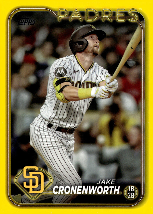 Jake Cronenworth 2024 Topps Series 1 Yellow #237 - Collector Store LLC