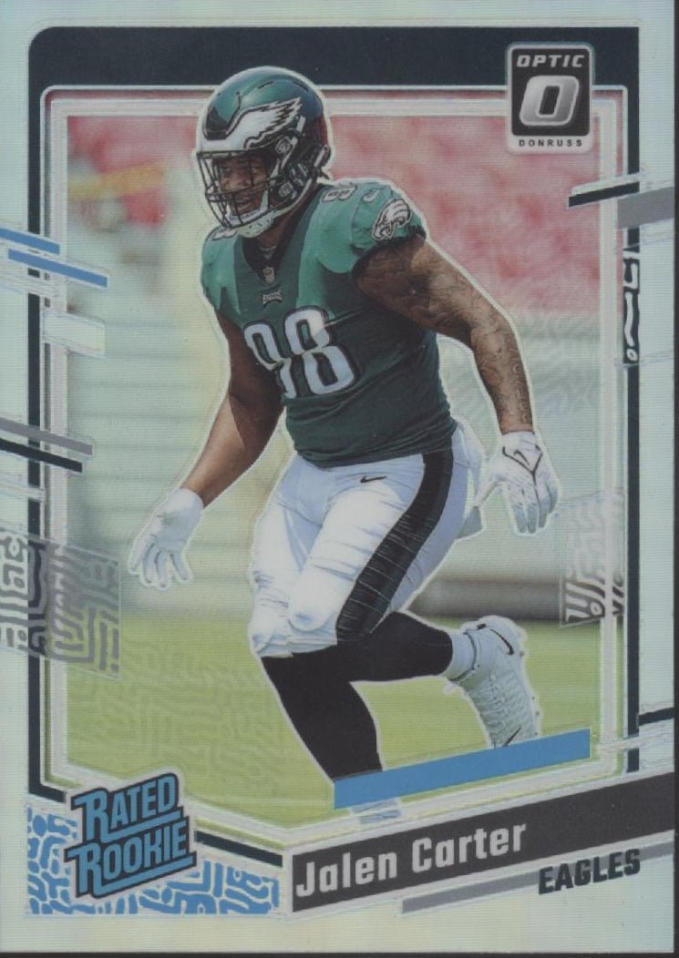 Jalen Carter 2023 Panini Donruss Optic Rated Rookie Prizm RC #281 - Collector Store LLC