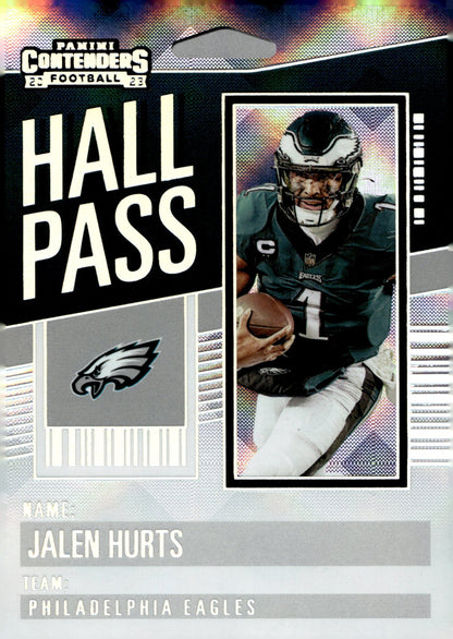Jalen Hurts 2023 Panini Contenders Hall Pass #5 - Collector Store LLC