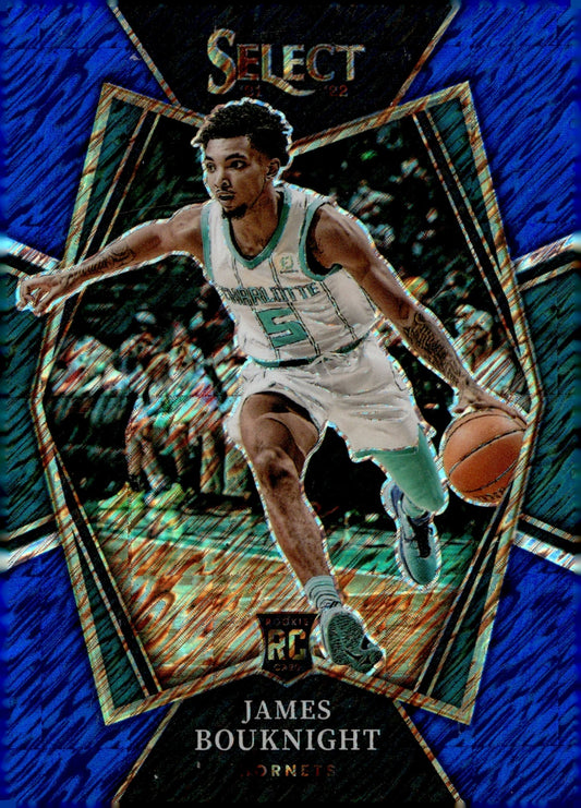 James Bouknight 2021 - 22 Panini Select Blue Shimmer Prizm RC #122 - Collector Store LLC