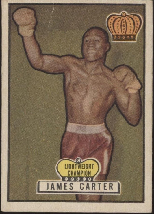 James Carter 1951 Topps Ringside #15 VG - Collector Store LLC