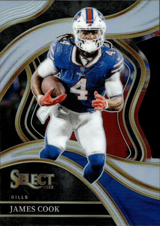 James Cook 2023 Panini Select Die - Cut Prizm #262 - Collector Store LLC