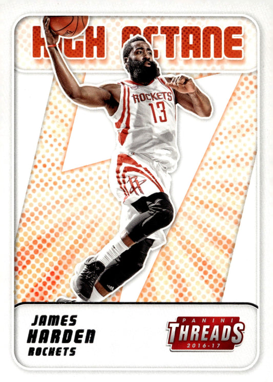 James Harden 2016 - 17 Panini Threads High Octane #21 - Collector Store LLC