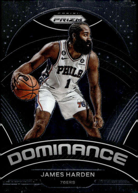 James Harden 2022 - 23 Panini Prizm Dominance #25 - Collector Store LLC
