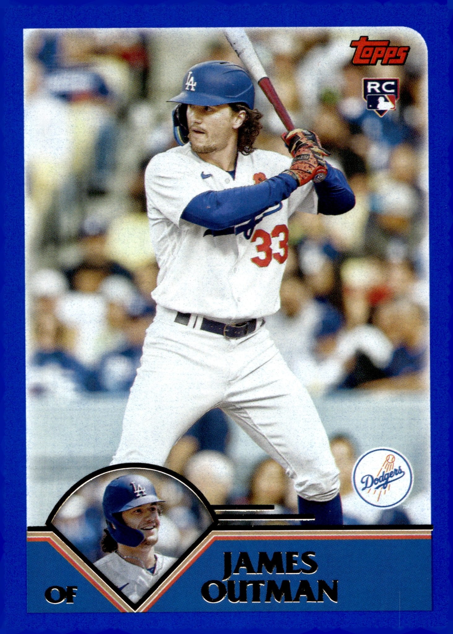 James Outman 2023 Topps Archives Blue RC 226 - Collector Store LLC